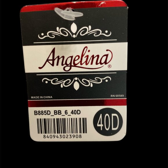 NWT, Angelina Wired & Padded Push-Up Bras w/Clear Convertible Straps , 4-pack - Picture 3 of 3